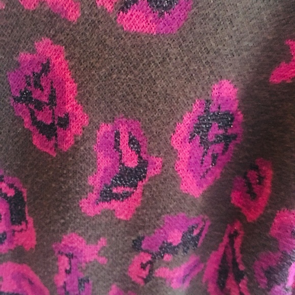 🌺CHARTER CLUB Jacket (Large) Brown/Fuschia🌺 - Picture 3 of 7